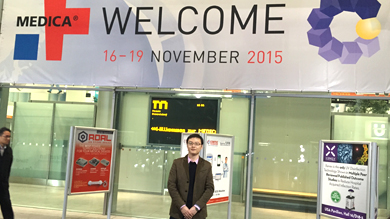 ALLPRO participated in 2015 MEDICA exhibition in Düsseldorf / Germany